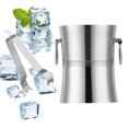 TUMALL Stainless Steel Ice Buckets Metal Beverage Tub for Picnic