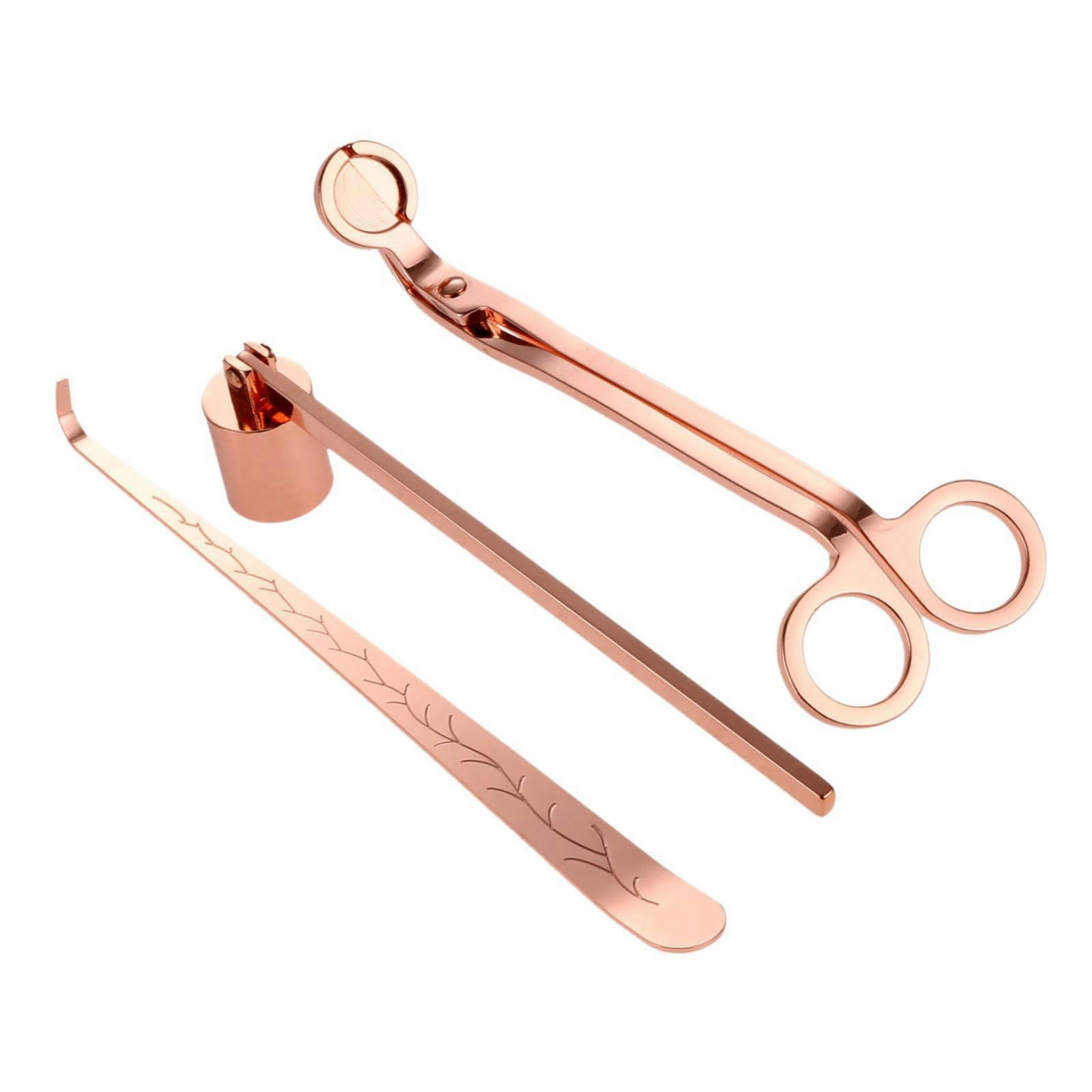 TUMALL Stainless steel candle curler trimmer oil lamp shears cutter