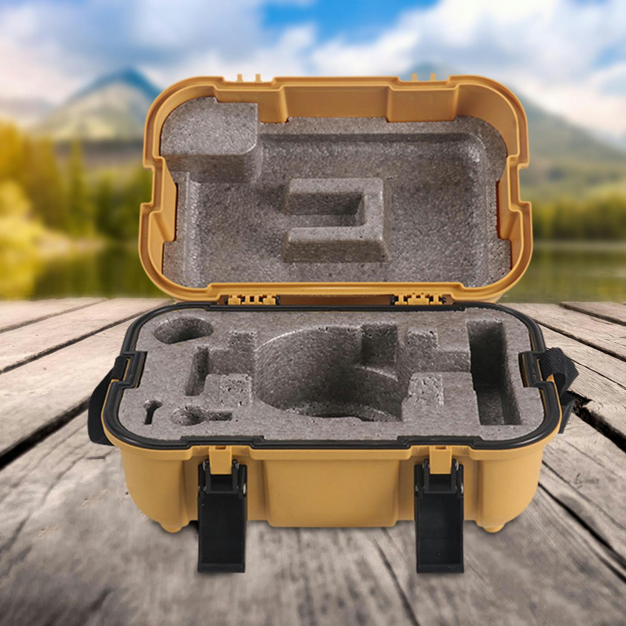 TUMALL Surveying Instrument Box Level Carrying Case Lockable