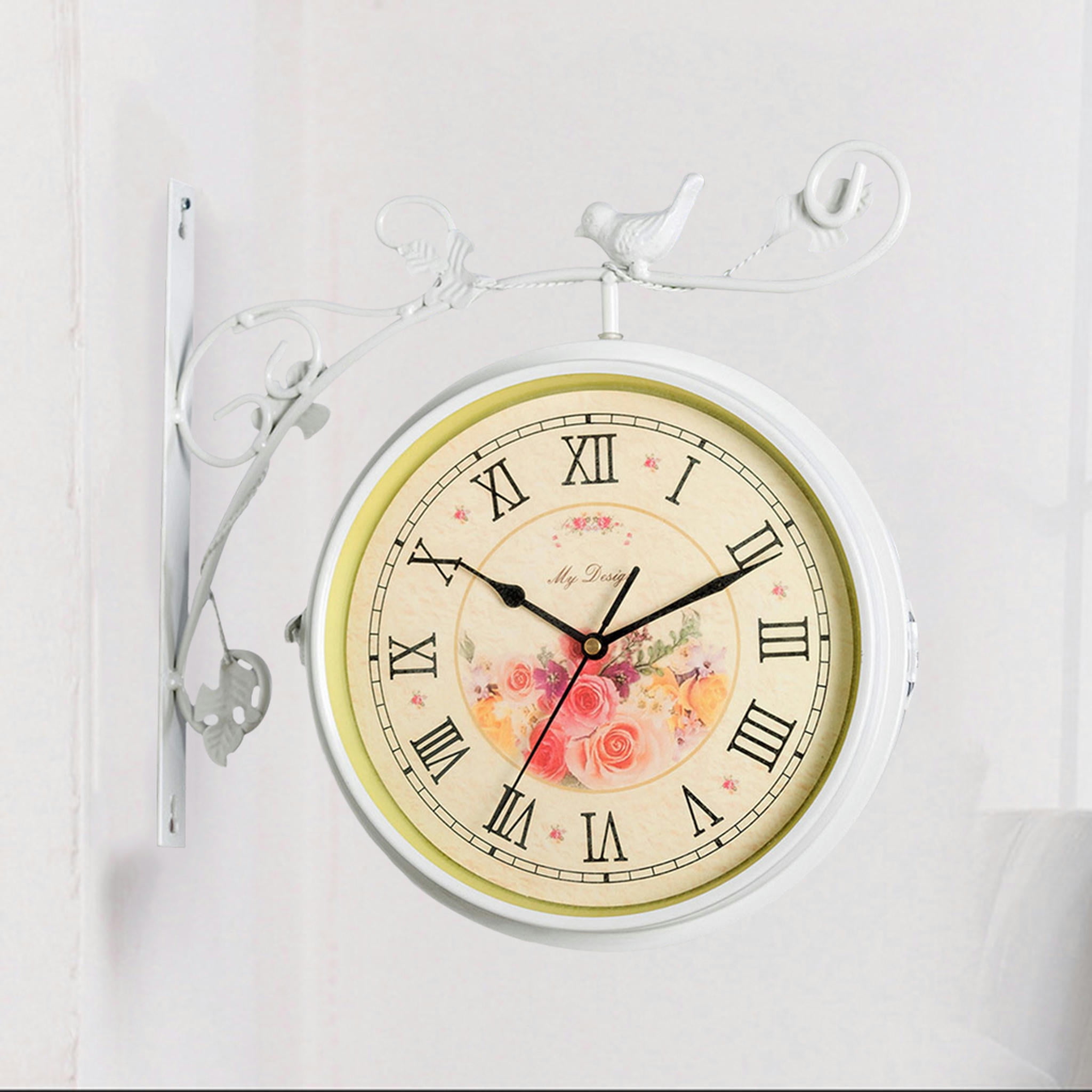 TUMALL Suspended from Double Wall toWhite with Rose