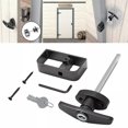 TUMALL T Handle Lock Replacement with Keys Hardware for Canopy Barn