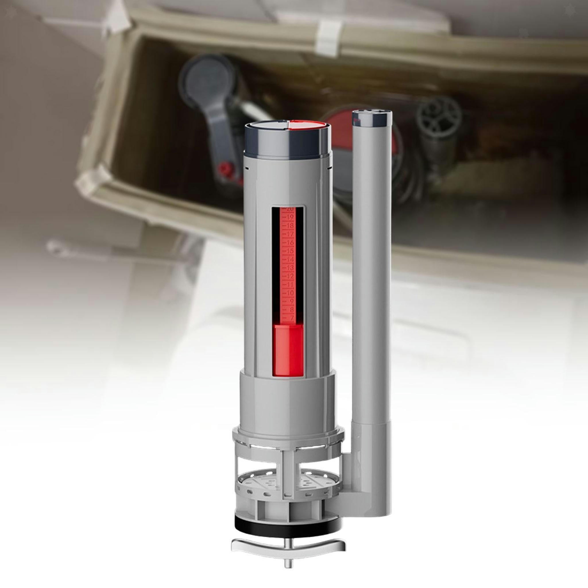 TUMALL Toilet Cistern Flush Valve Universal Toilet Cistern Flush Parts