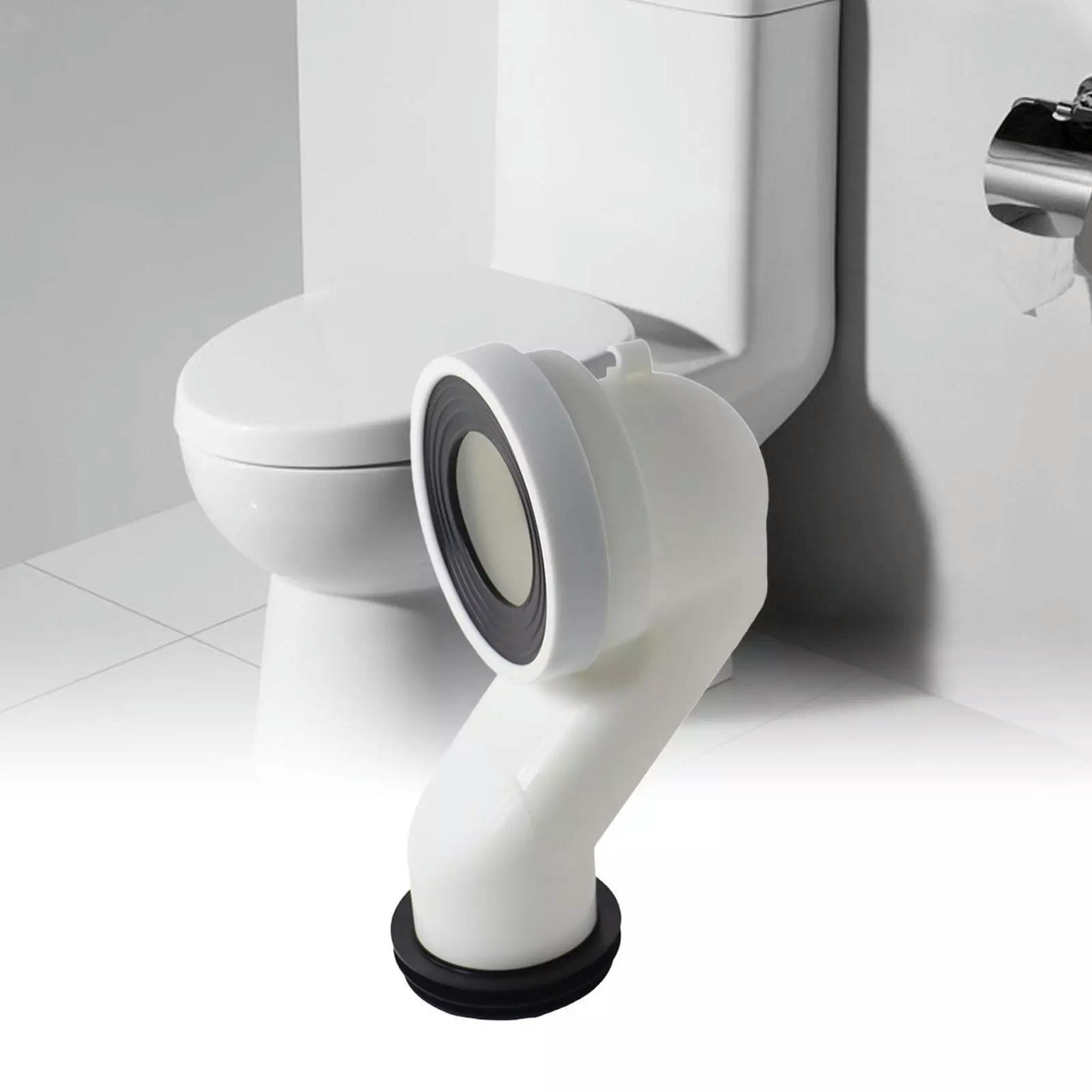 TUMALL Toilet Drain Pipe Adapter Sewage Pipe Toilet Waste Pipe Easy