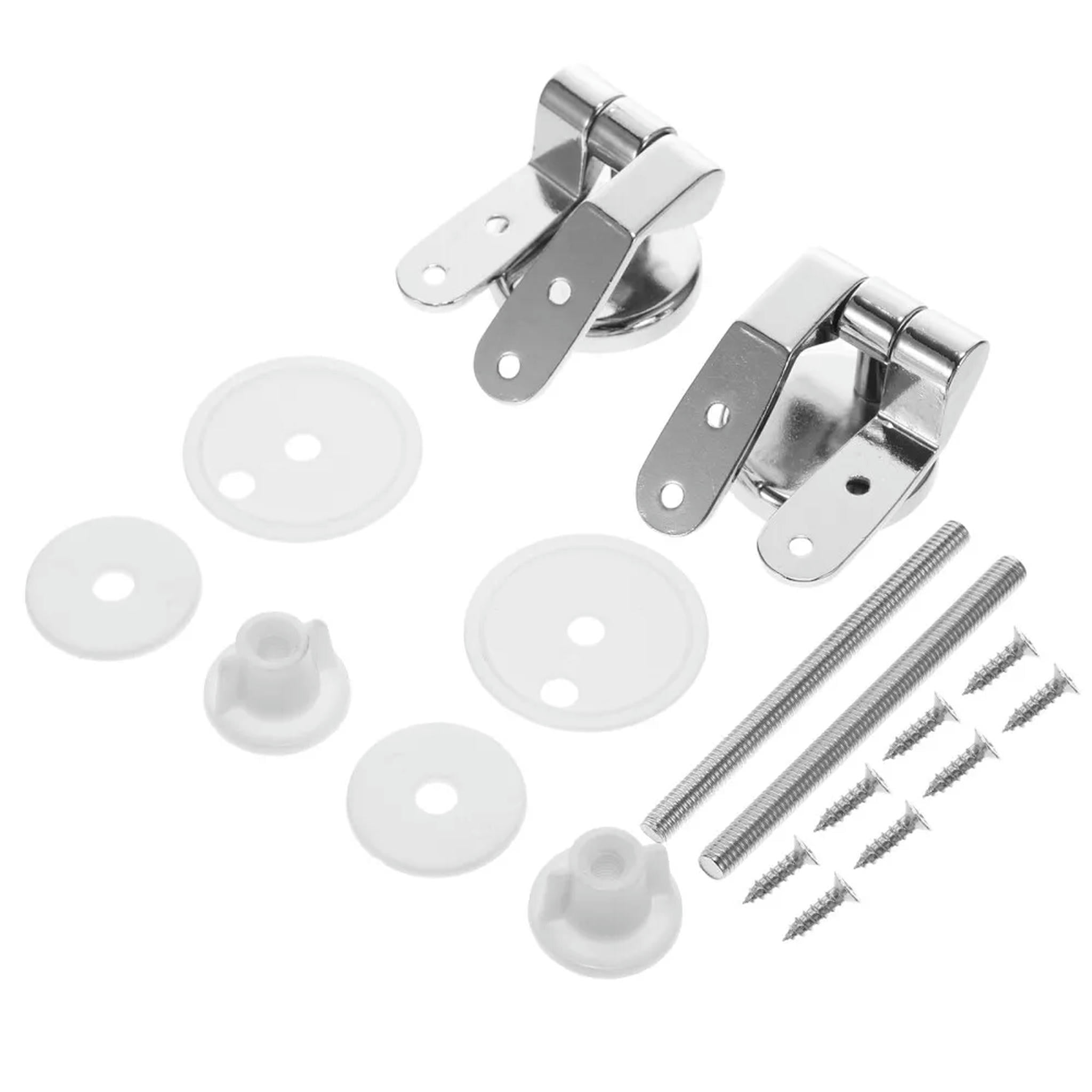 TUMALL Toilet Seat Bolts and Nuts Hinges Replacement Parts Lid Fittings