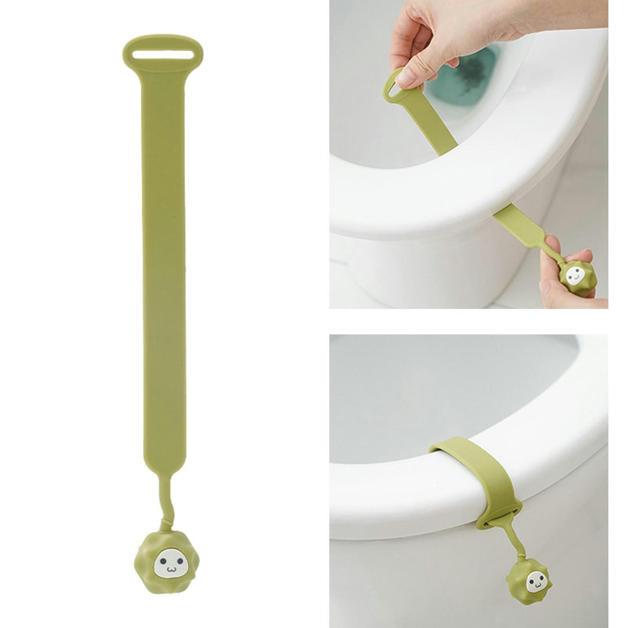 TUMALL Toilet Seat Handle Keep Cleaning Portable Flexible for Hotel