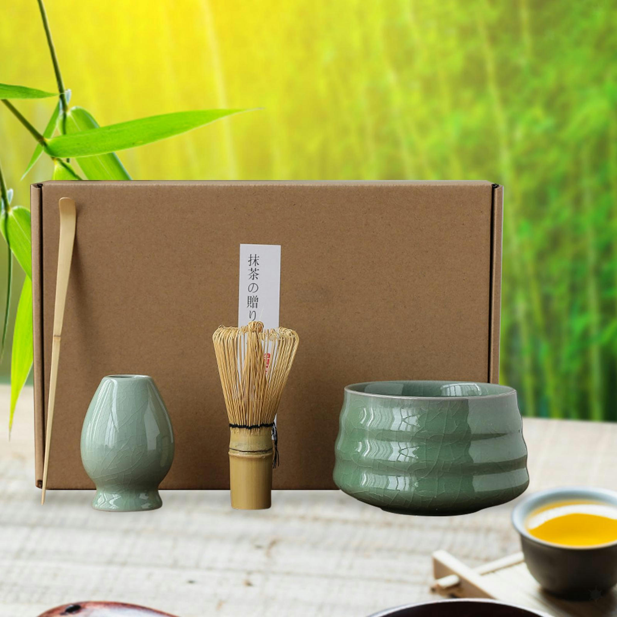 TUMALL Traditional Japanese Matcha Tea Set for Japanese Tea Utensils