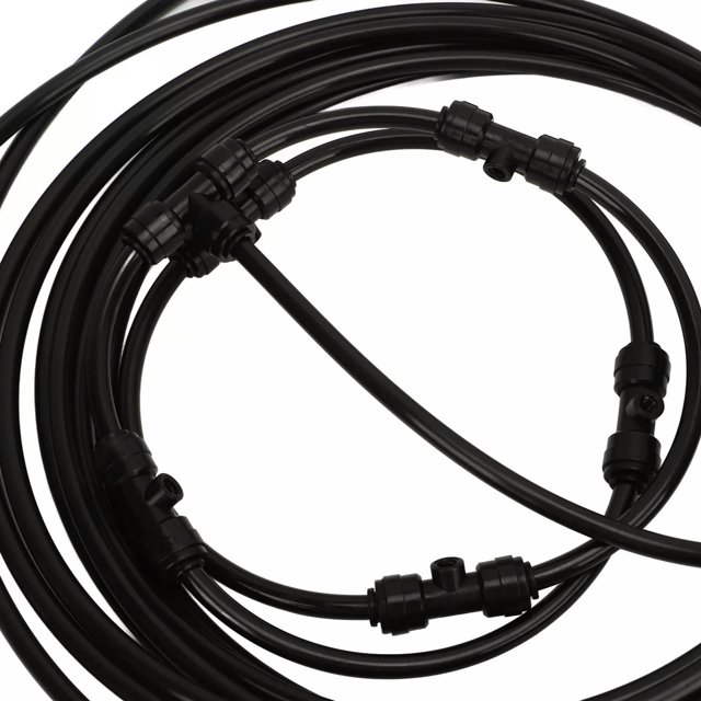 TUMALL (US Standard Thread)Fan Misting Kit With 3/4 Adapter 19.7ft Hose