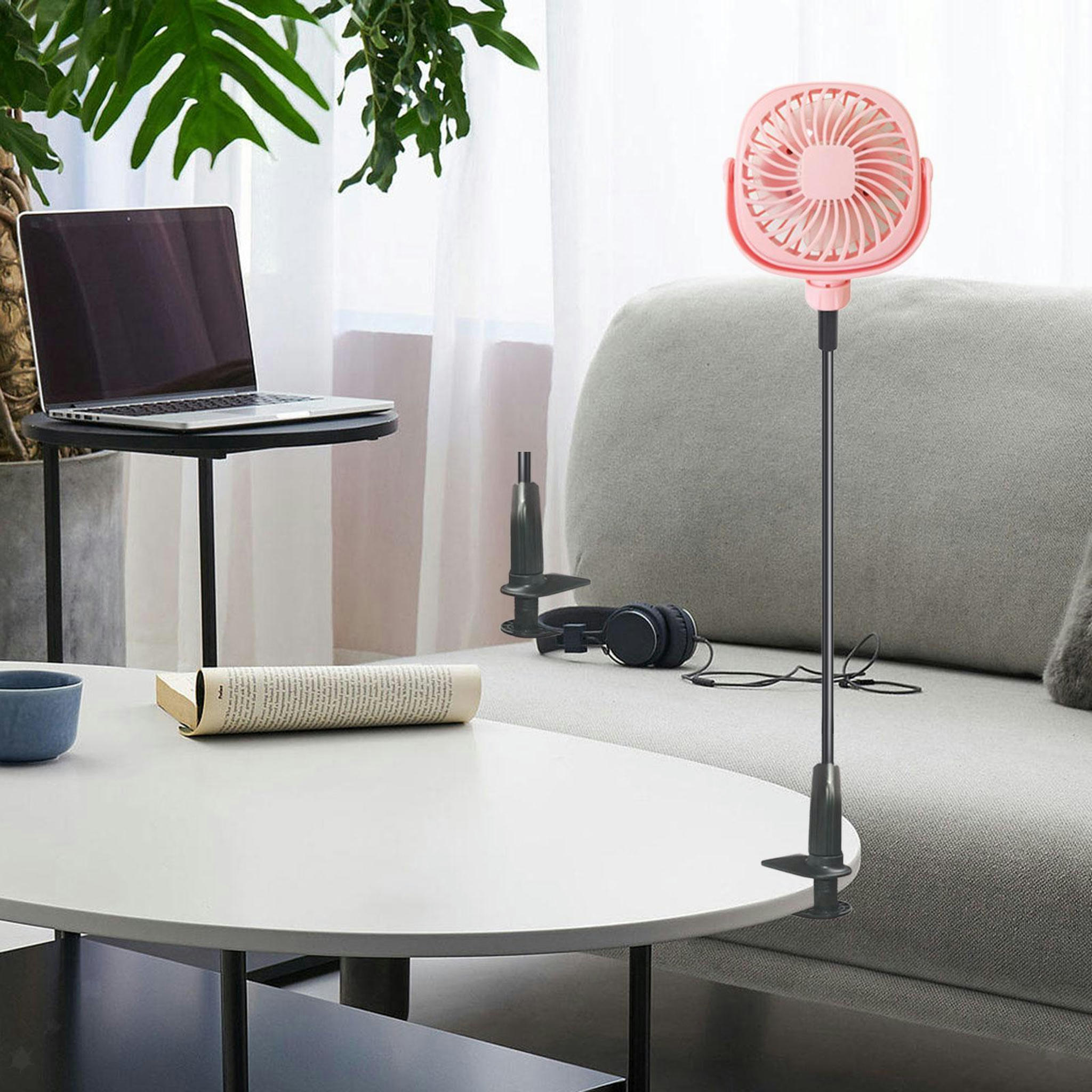 TUMALL USB Mini Fan Personal Fan Cooling Fan Treadmill Bed Backpacking