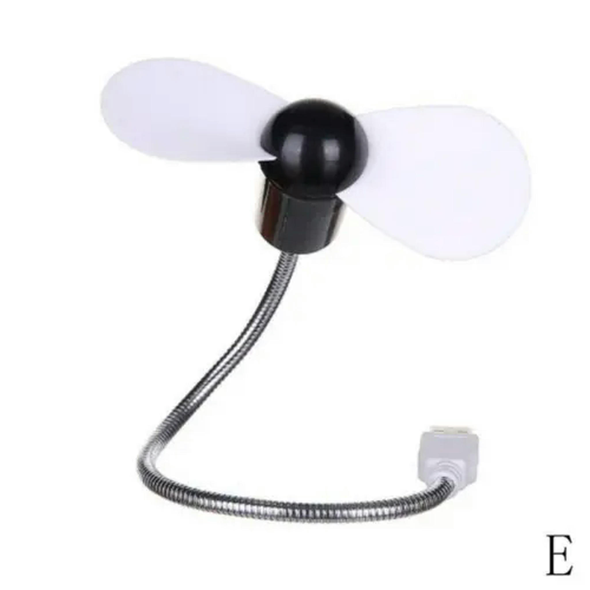 TUMALL USB Portable Flexible Goose Neck Fan For Computer PC Laptop
