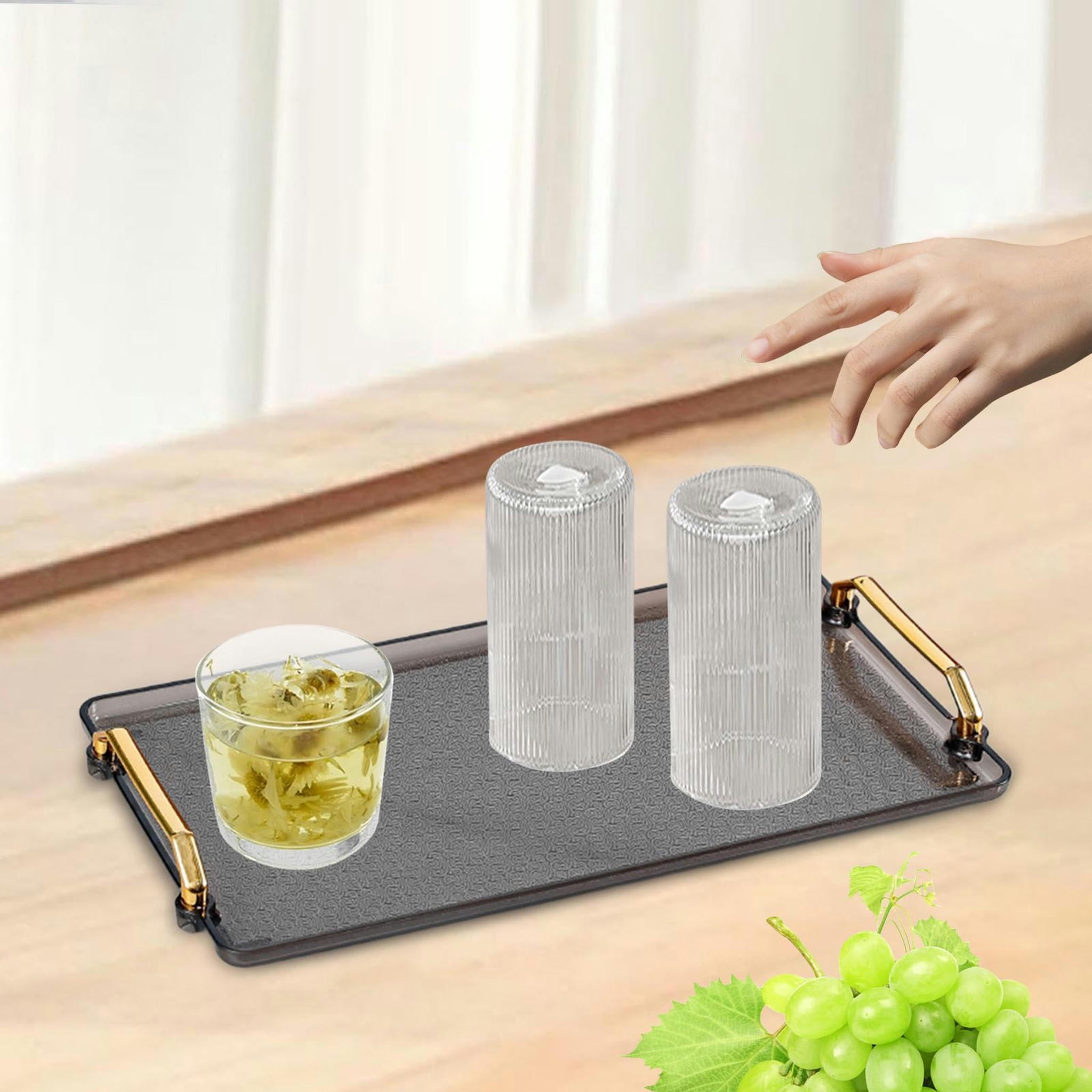 TUMALL Vanity Tray Dish,Serving Tray Display Table Centerpiece Cake