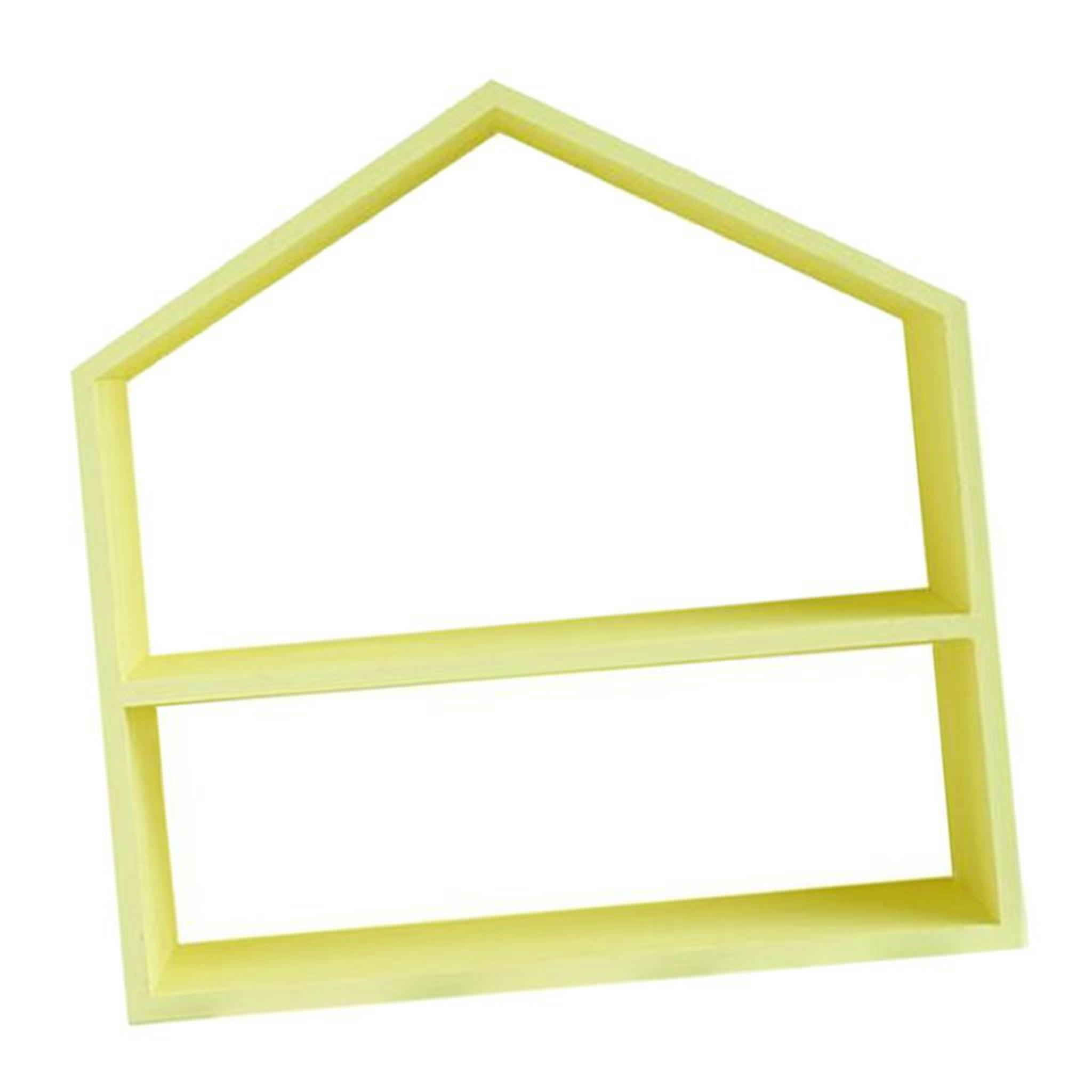 TUMALL Various Wood Cake Shape Children Baby Showers Party TableYellow