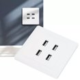 TUMALL Wall Mounted USB Power Socket Charger Power Receptacle Outlet