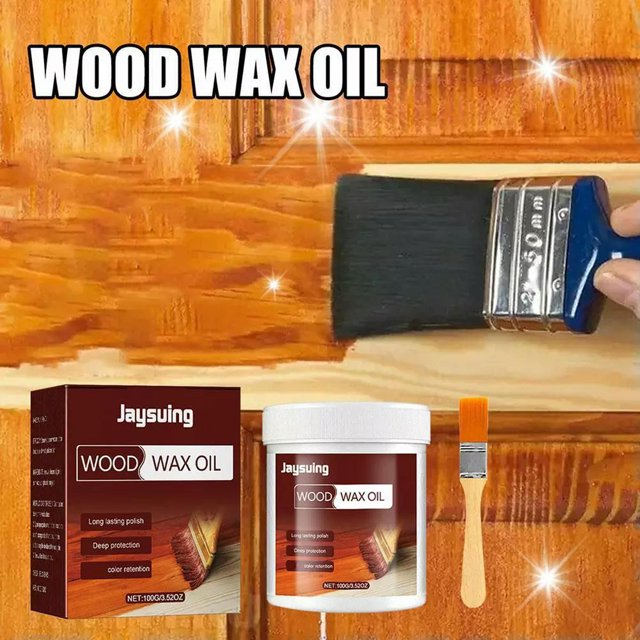 TUMALL Wood Furniture Floor Polishing Agent AntiCorrosion Wood Wax Oil