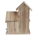 TUMALL Wooden Birdhouse Small Outdoor Garden Birds Nesting Box Bird