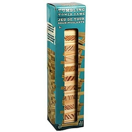 tumbling tower game - 72 pcs.