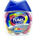 thumbnail image 1 of TUMS Chewy Bites Antacid with Gas Relief, Lemon Strawberry Hard Shell Chews for Heartburn + Gas Relief, 28 Antacid Chews, 1 of 10