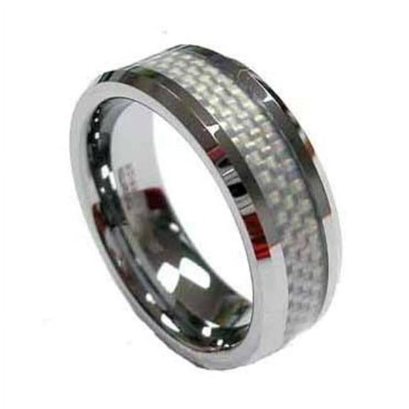 TUNGSTEN 02C8 WEDDING BAND - Size 8