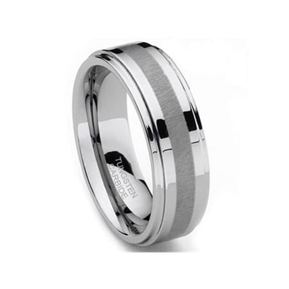 TUNGSTEN 416 WEDDING BAND - Size 6