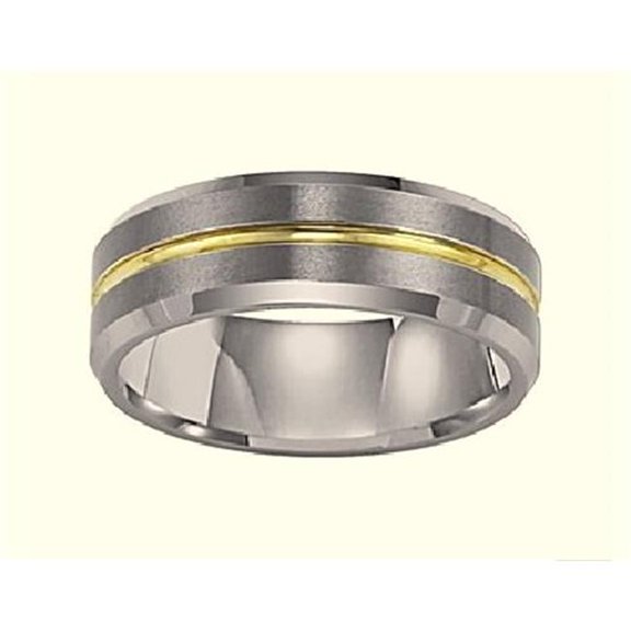 TUNGSTEN 75G6 WEDDING BAND - Size 6