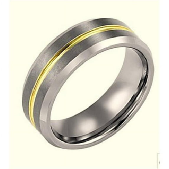 TUNGSTEN WEDDING BAND - Multicolor - Size 9