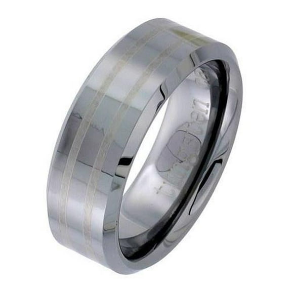 TUNGSTEN WEDDING BAND Size 10.5