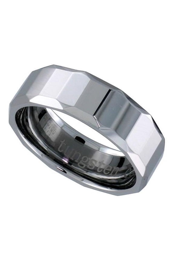 TUNGSTEN  WEDDING BAND - Size 11 - Shiny Band
