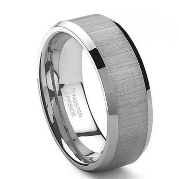 TUNGSTEN WEDDING BAND - Size 9.5