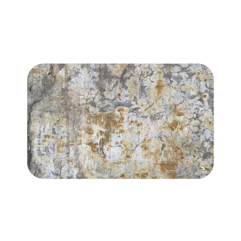Picture of TUNIU Boho Bath Mat，Kitchen Mat，Eucalyptus Floral，White，Sage Green ...