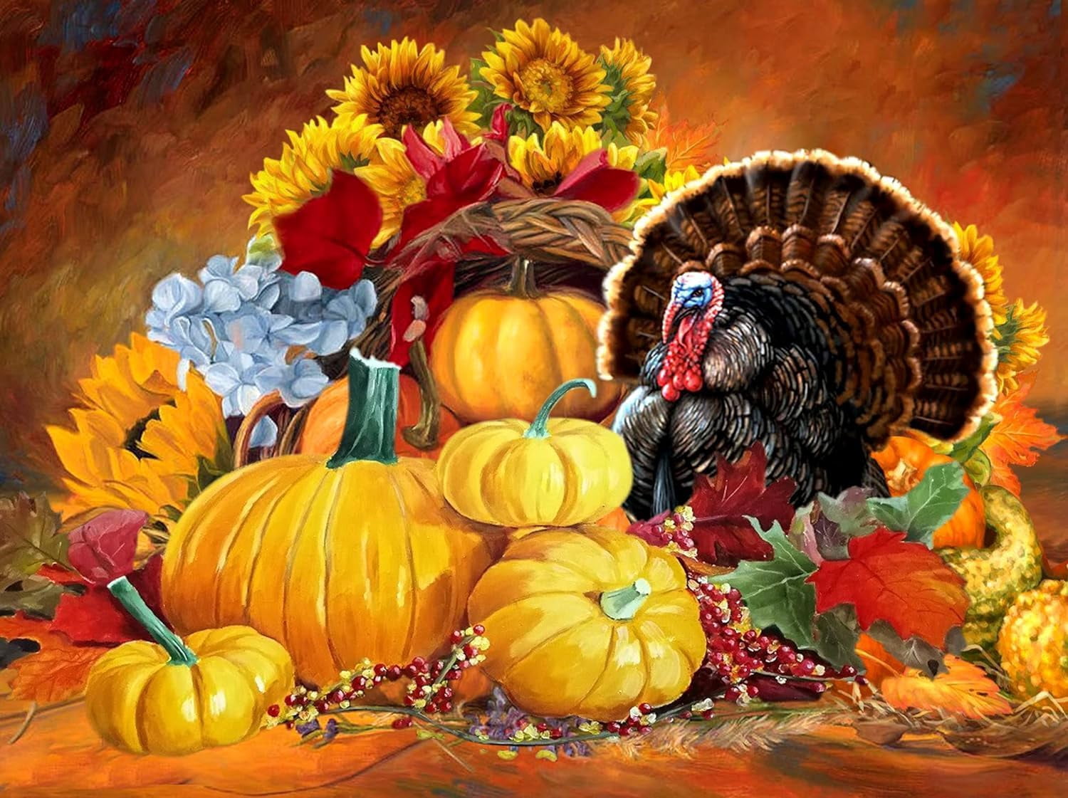 Tuniu Puzzles Thanksgiving Puzzles Pumpkin Turkey Puzzle Puzzles For