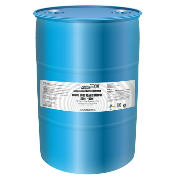 TUNNEL SUDS High Foaming Shampoo (Neutral Color) (Dilution Ratio: 300:1 ~ 500:1) [NA-TFS3840C], 30 Gallons