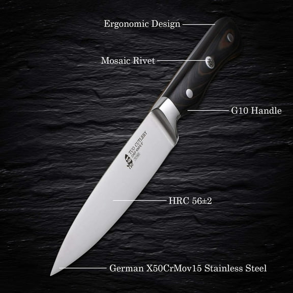 TUO Chef Knife 6 Inch-Cook's Knife Professional Kitchen