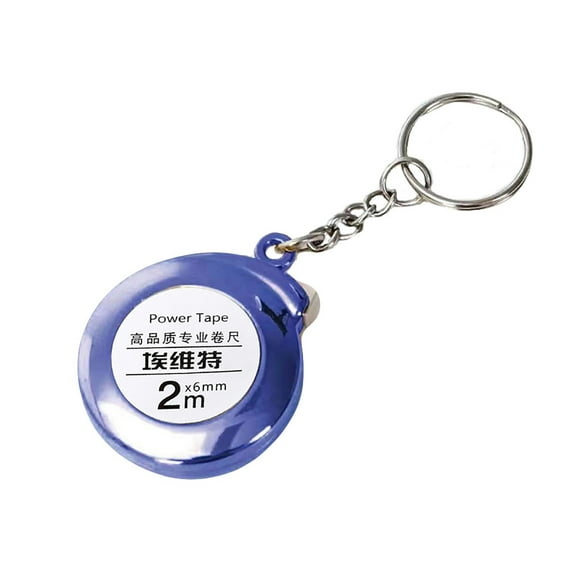 TUOBARR 2m Mini Keychain Tape Measure Mini Keychain Tape Measure 2m Steel Tape Measure Gift Tape Steel Tape