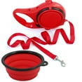 thumbnail image 1 of TUOBARR 3 in 1 Kele Leash With Water Bole Pet Leash Outdoor Convenient Dog Leash, 1 of 1