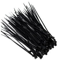 TUOBARR Cable Ties, Weather Nylon Wraed Zier Ties, Wte 100 PCS Nylon Zip Premium Ties Tie Wraps Ties Strong Extra Long