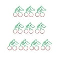 thumbnail image 1 of TUOBARR Cute Color Paper Clip Paperclip Bookmarks 10 Bookmark Folders, 1 of 5