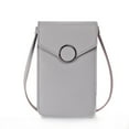 thumbnail image 1 of TUOBARR DGS Women Touchscreen Phone Bags, Mini Leather Mobile Phone Crossbody Bags Shoulder Handbag Wallet With Credit Card Slots, 1 of 2