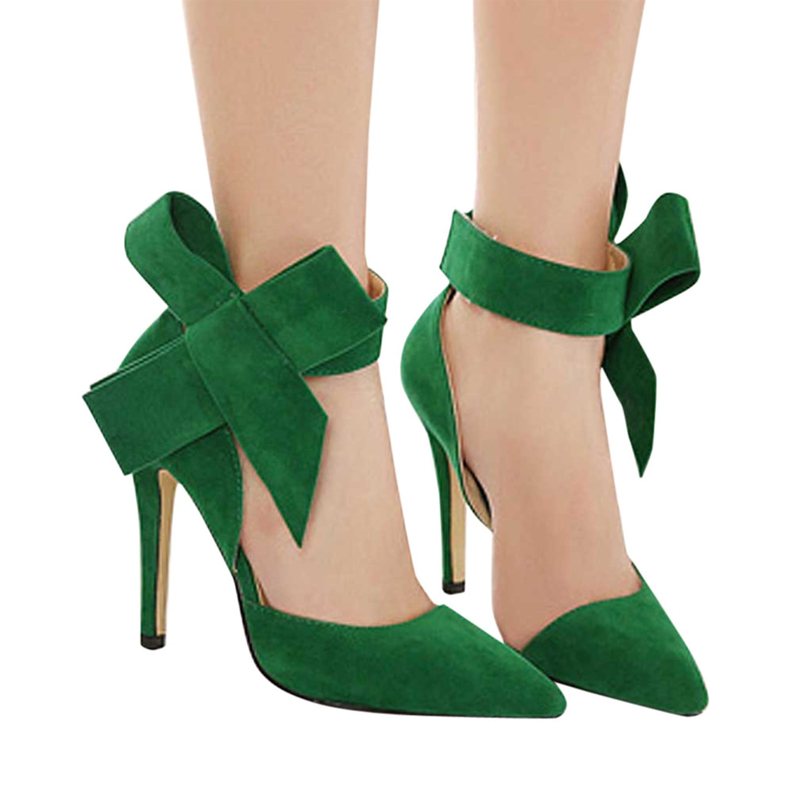 TUOBARR Heels Sandals Women, Women's Fashion Pointed Toe High Heel ...