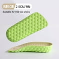 thumbnail image 1 of TUOBARR Height Increase Insoles To Make You Taer For Men And Women With Foot Arch Suort Shoe Comfortable Heel Inserts Lifts, 1 of 3