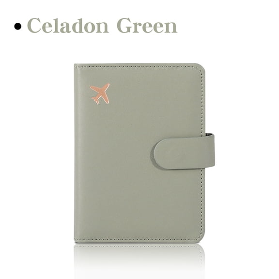 TUOBARR Leather Passport Bag With Multiple Card Slots And Multi-functional Document Protector