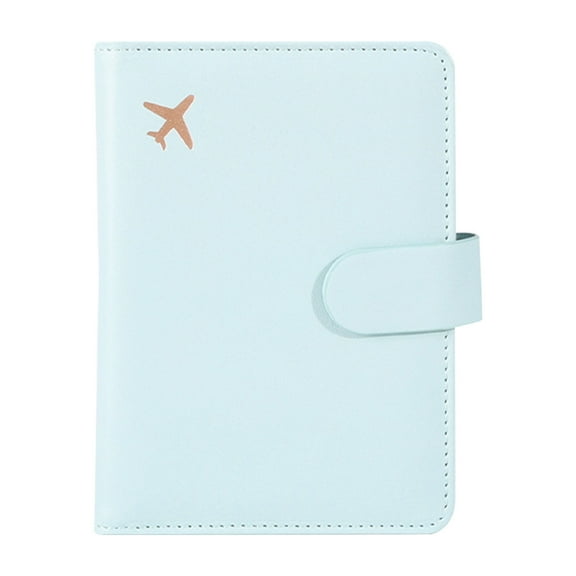 TUOBARR Leather Passport Bag With Multiple Card Slots And Multi-functional Document Protector