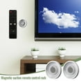 thumbnail image 1 of TUOBARR Magnetic Remote Control Hook, 2 Magnetic Remote Control Holders, Wa Mount Tv Remote Control Manager And Home Organizer For Household Goods Storage With Remote, 1 of 5