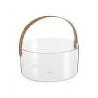 TUOBARR Plastic Ice Bucket, Beverage Chilling Tub, Clear Wine Bucket For Parties, Perfect For Wine, Champagne Or Beer Bottles