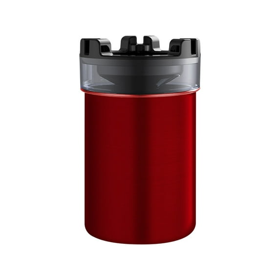 TUOBARR Portable No Soot Ashtray Car Ashtray, Easy To Clean, Removable Stainless Steel Car Ashtray, Suitable For Most Car Cup Holders