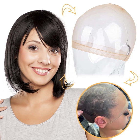 TUOBARR Real HD Wig Cap, HD Wig Cap For Lace Front Wig High Elastic Transparent Wig Cap Invisible Wig Cap For Women (1pc)