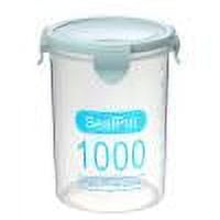 TUOBARR Storage Containers Airtight Cans Plastic Storage Boxes Stackable Storage Boxes Kitchen Refrigerator Storage Tanks