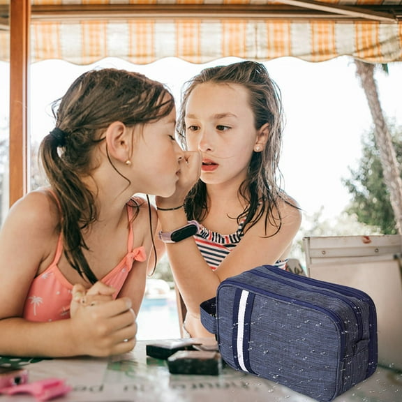 TUOBARR Travel Toiletry Bag For Women/Men Hanging Kit Shaving Bag Portable Toiletry Organizer Separate Dry And Wet Cosmetic Bag