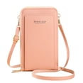 thumbnail image 1 of TUOBARR DGS Women Touchscreen Phone Bags, Mini Leather Mobile Phone Crossbody Bags Shoulder Handbag Wallet With Credit Card Slots, 1 of 1