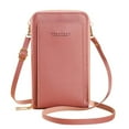 thumbnail image 1 of TUOBARR DGS Women Touchscreen Phone Bags, Mini Leather Mobile Phone Crossbody Bags Shoulder Handbag Wallet With Credit Card Slots, 1 of 1