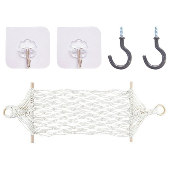 TUOBARR Valentines Day Savings Clearance 2024! Home Kitchen Fruit Hanging Basket Cotton Rope Hand-woven Storage Basket