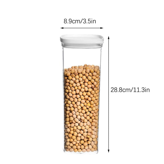 TUOBARR ed Storage Tank For Cereals rge Storage Box Kitchen Food Storage Dry Fruit Tea ed Tank
